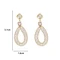 teardrop earrings